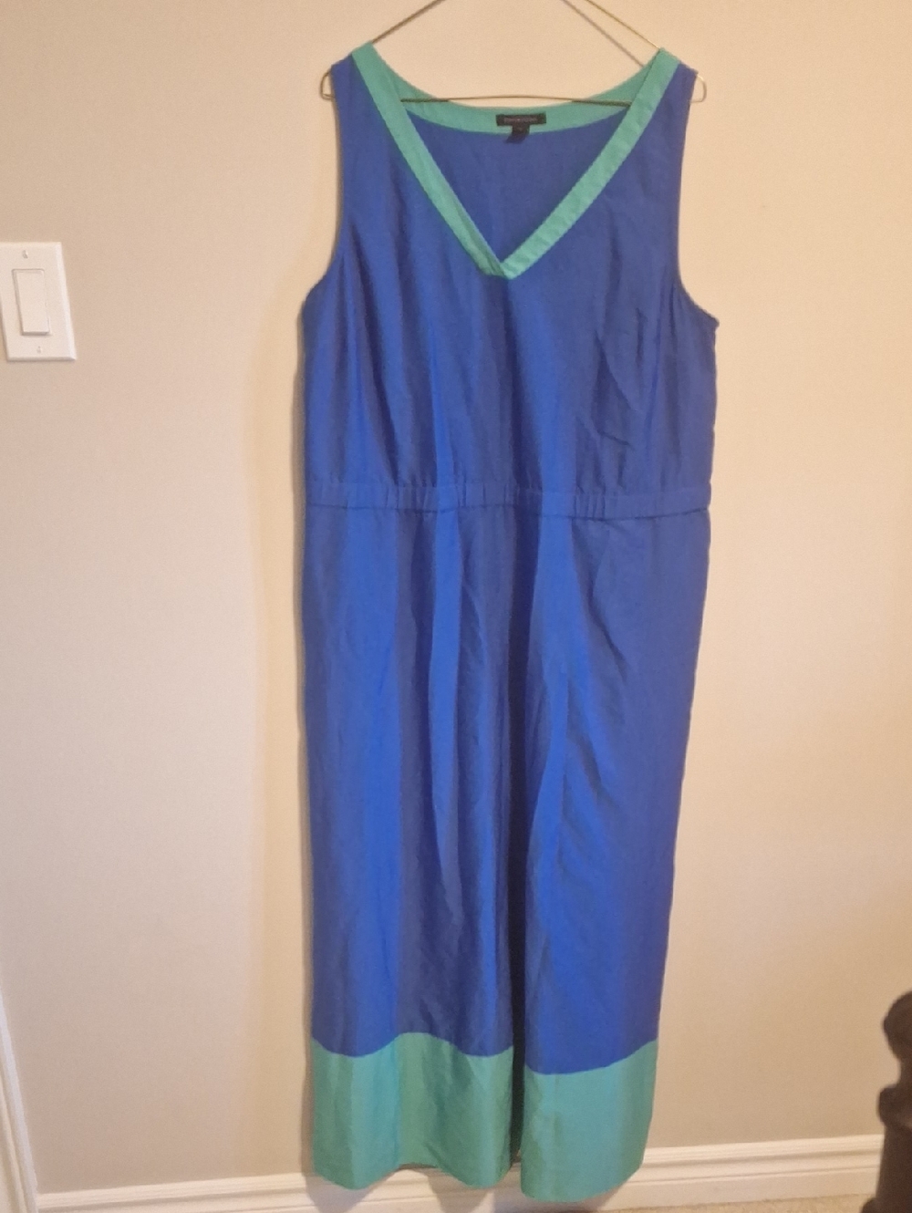 Tommy Hilfiger Blue Top with Green Trim